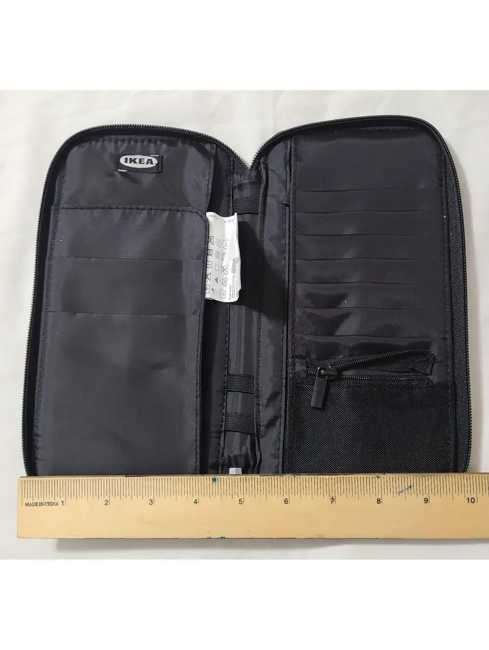 2017 IKEA Vinter Travel Passport Holder Wallet Ticket Organizer Storage Zipper